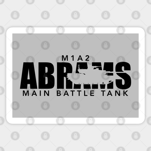 M1A2 Abrams Tank Magnet by TCP